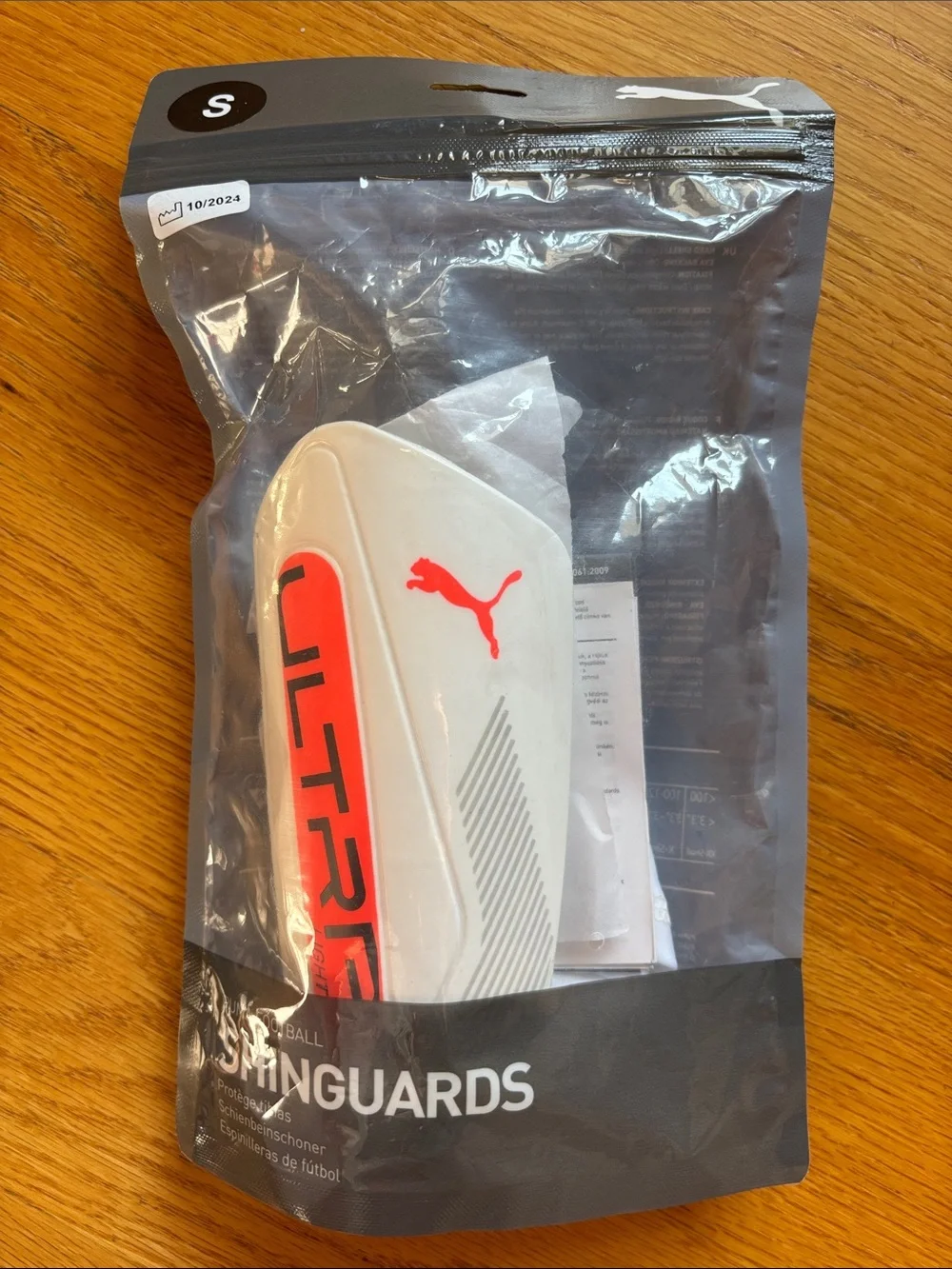 2 Pair for $35. Puma Black and White Shin Guards. NWT